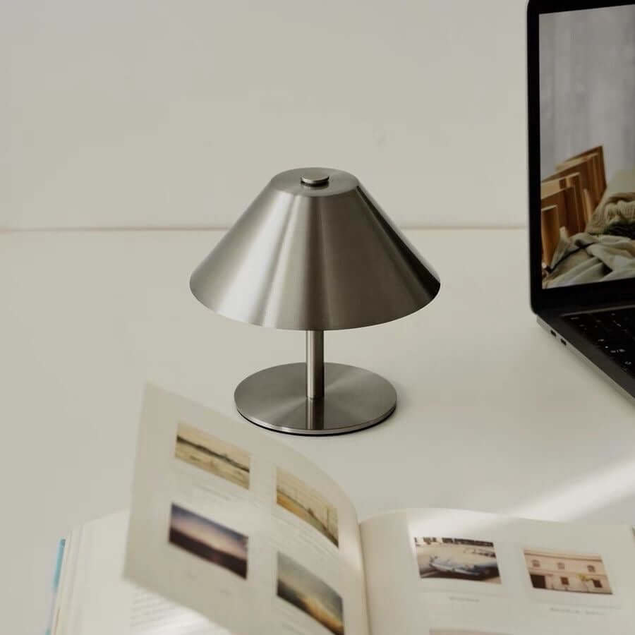 Umbrella Metal Table Lamp