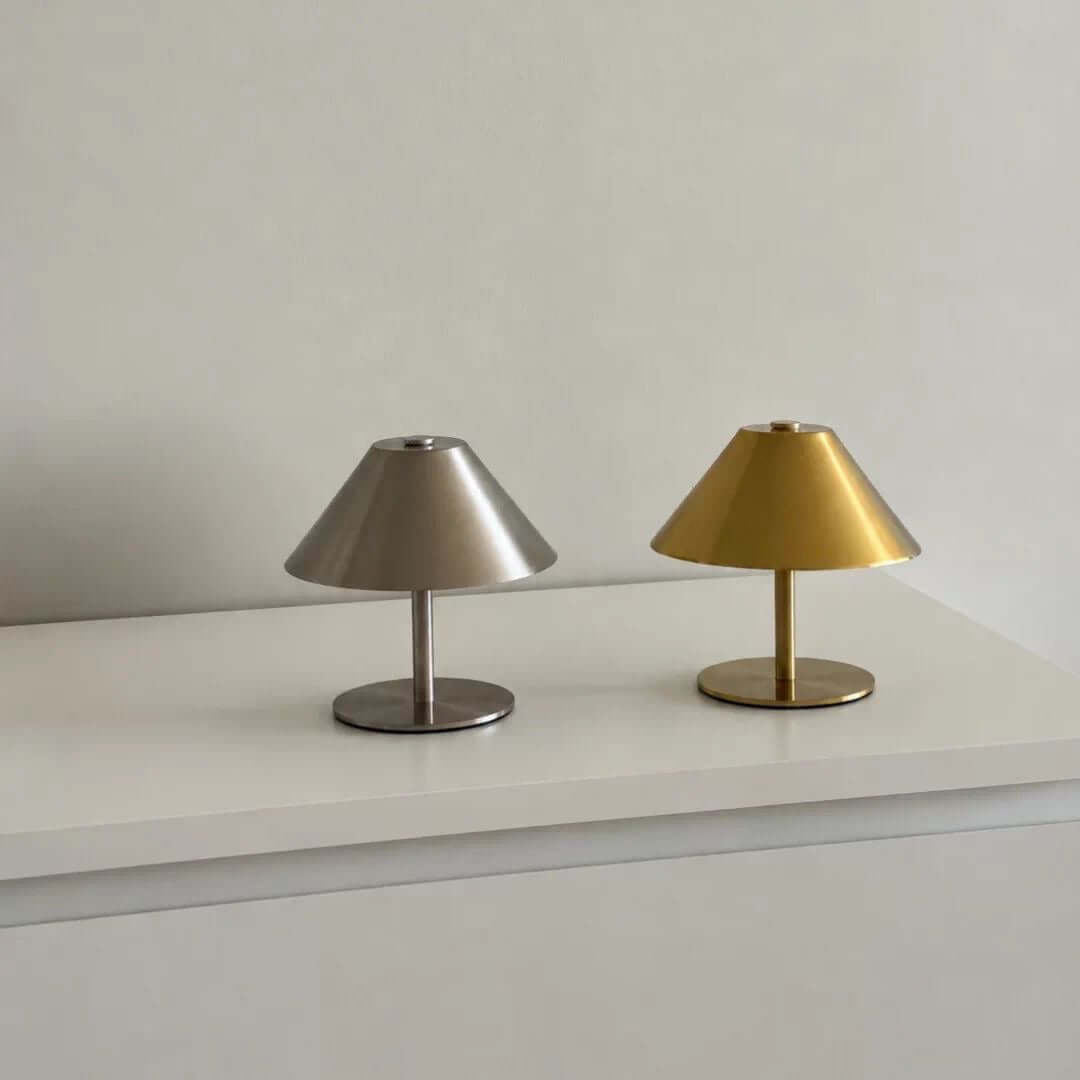 Umbrella Metal Table Lamp