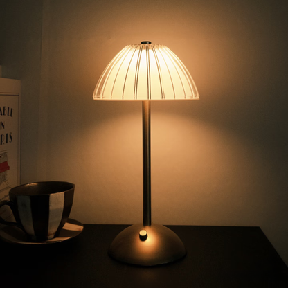 Pumpkin rechargeable table lamp