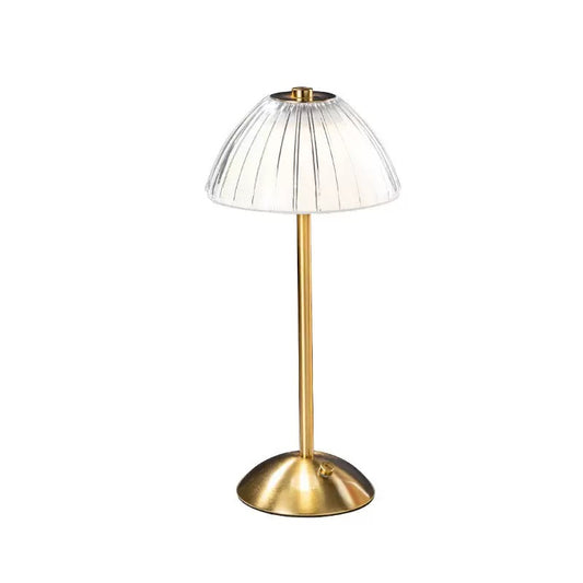 Pumpkin rechargeable table lamp