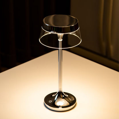Light luxury rechargeable table lamp