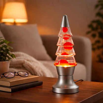 Christmas Tree Lava Lamp – Festive Ambient Table Light