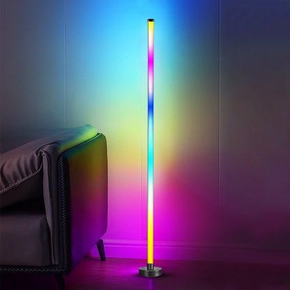 Splicing floor lamp - light follows, brightening a colorful life