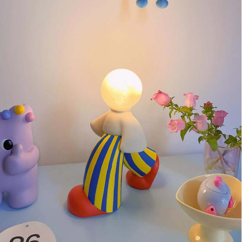 Decorative rechargeable LED lamp for home décor