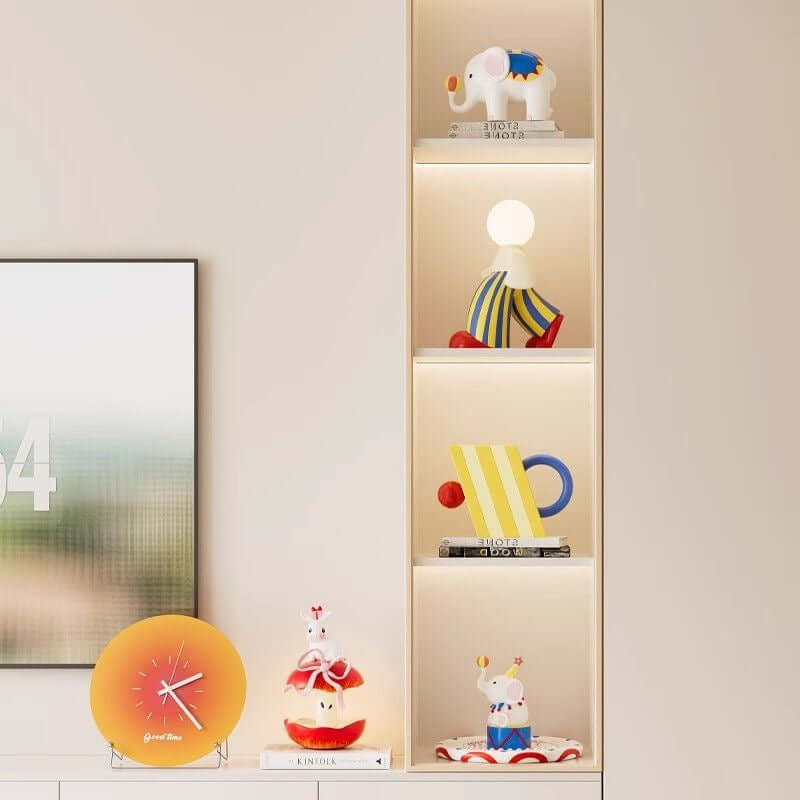 Touch control USB bedside lamp sculpture style
