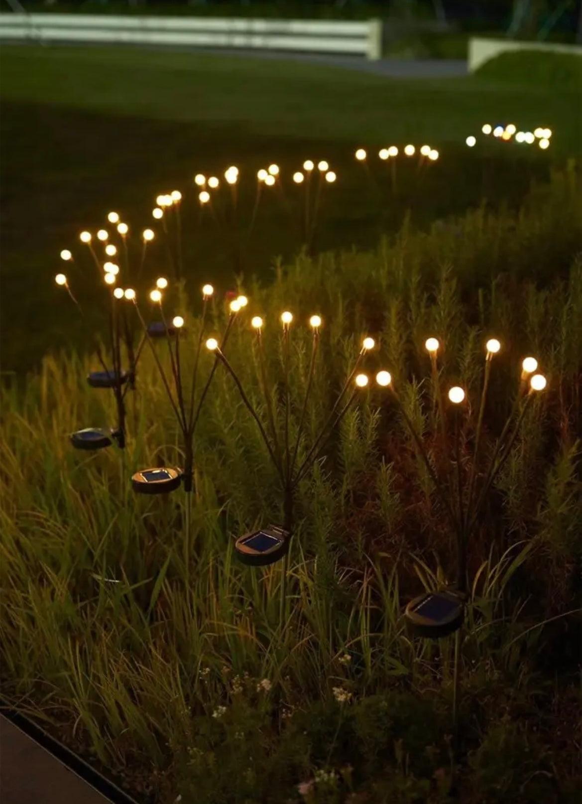 Fireflies solar garden lights