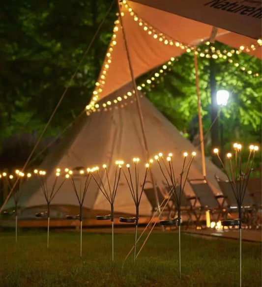 Fireflies solar garden lights