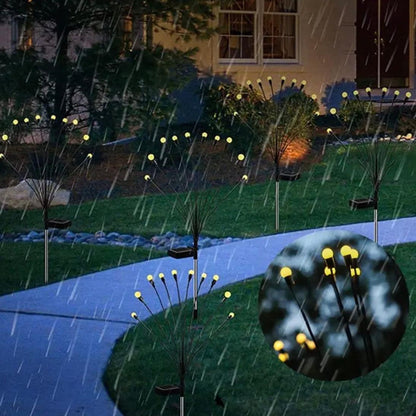 Fireflies solar garden lights