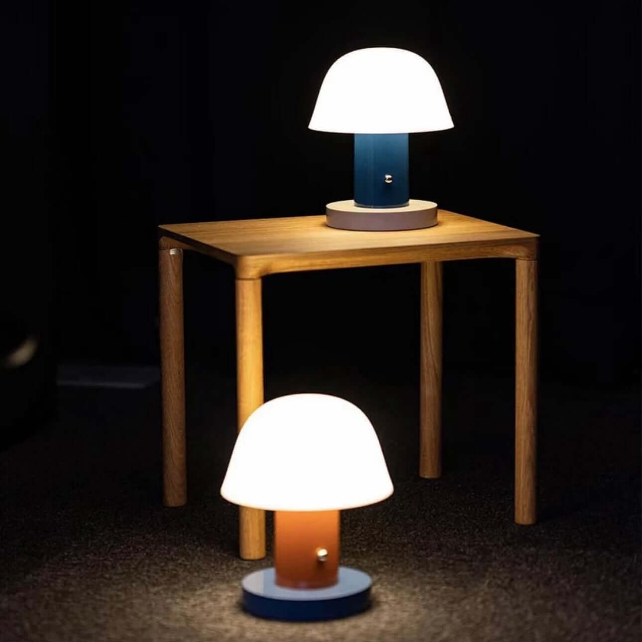 elegant mushroom-shaped lamp for home décor and living room