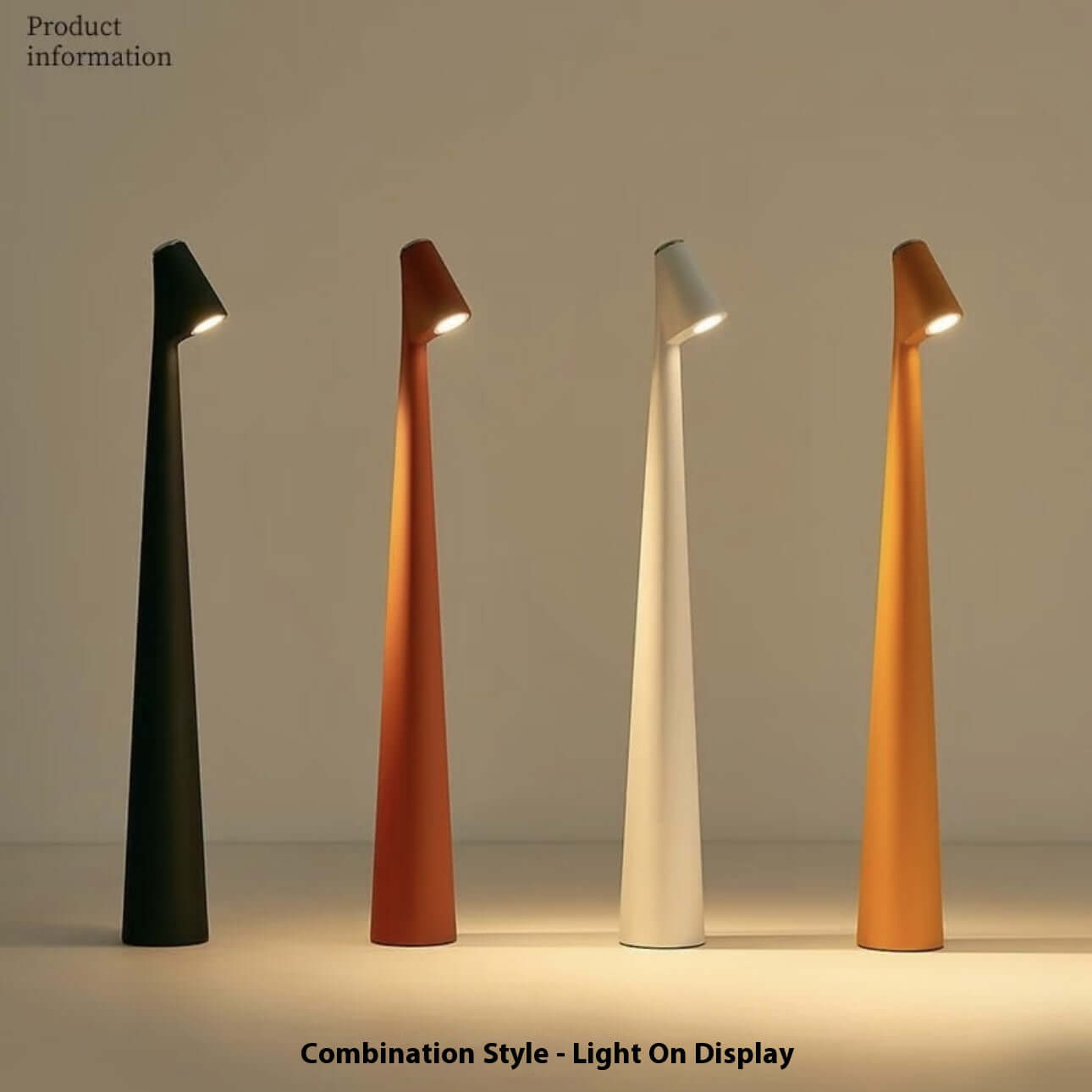 rechargeable LED table lamp for reading and working