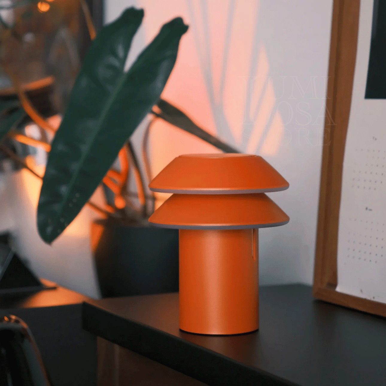 Modular Touch Mushroom Lamp | Rechargeable Portable Bedside Light