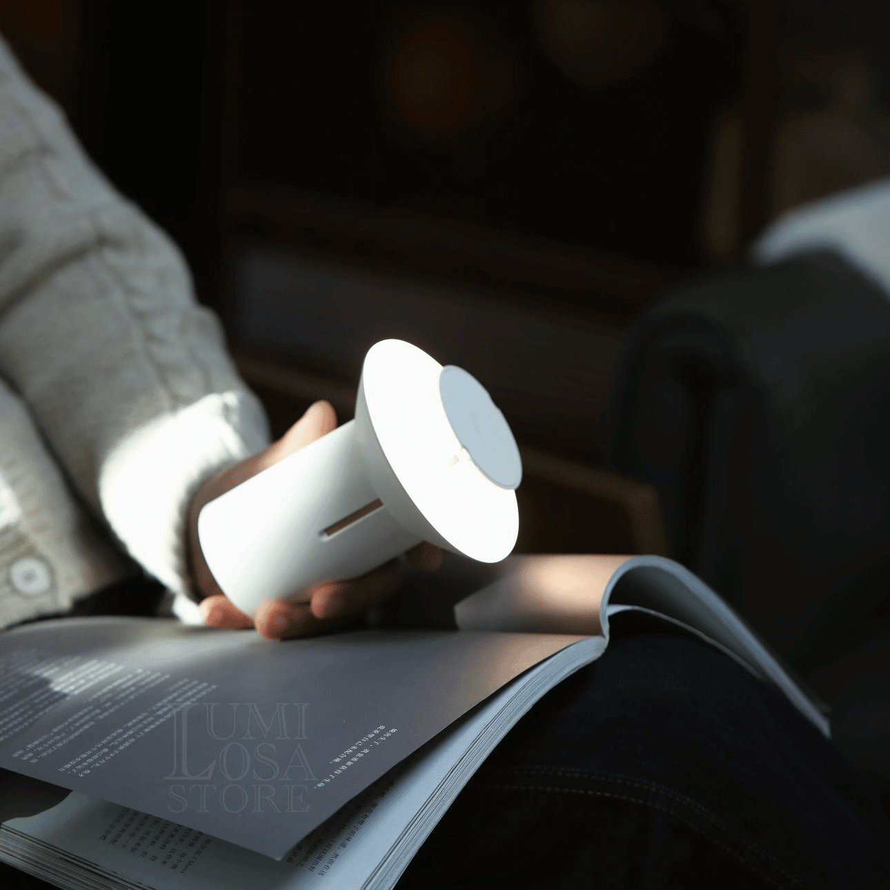 Modular Touch Mushroom Lamp | Rechargeable Portable Bedside Light