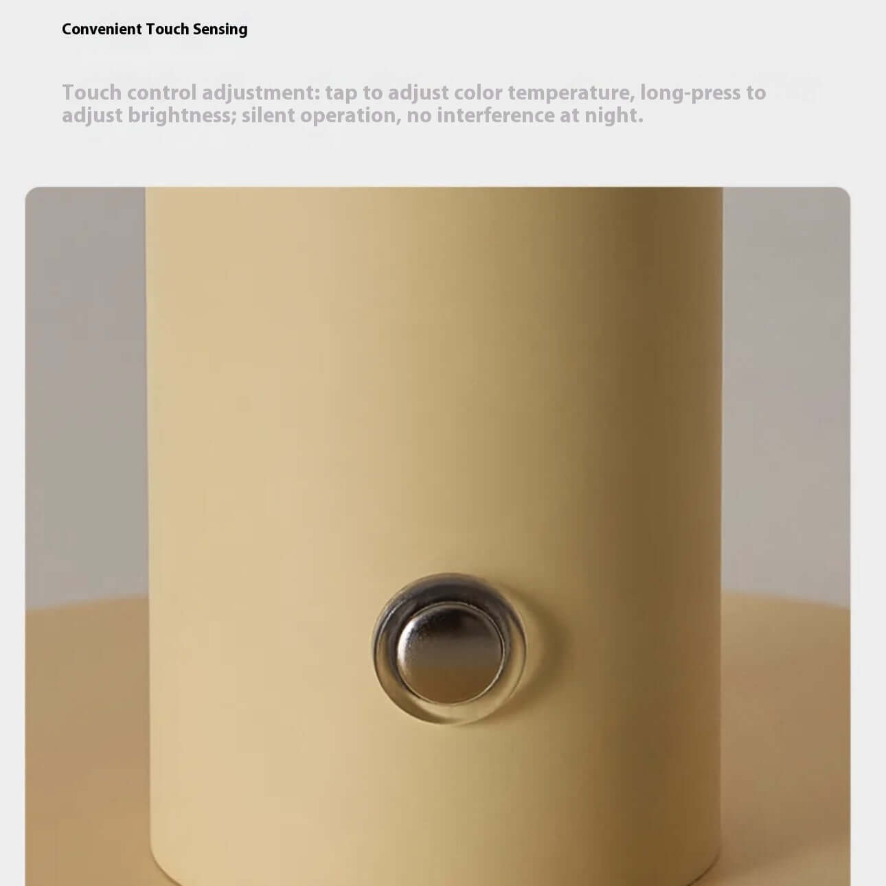 cozy bedside lamp with colorful mood lighting