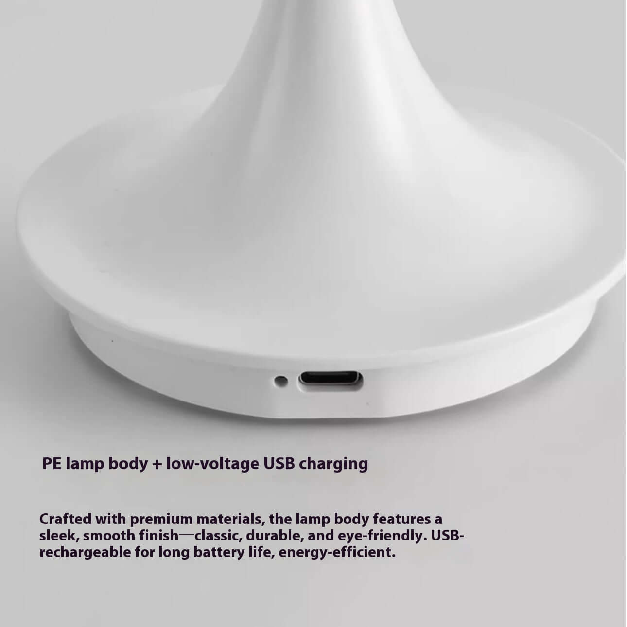 USB rechargeable lamp