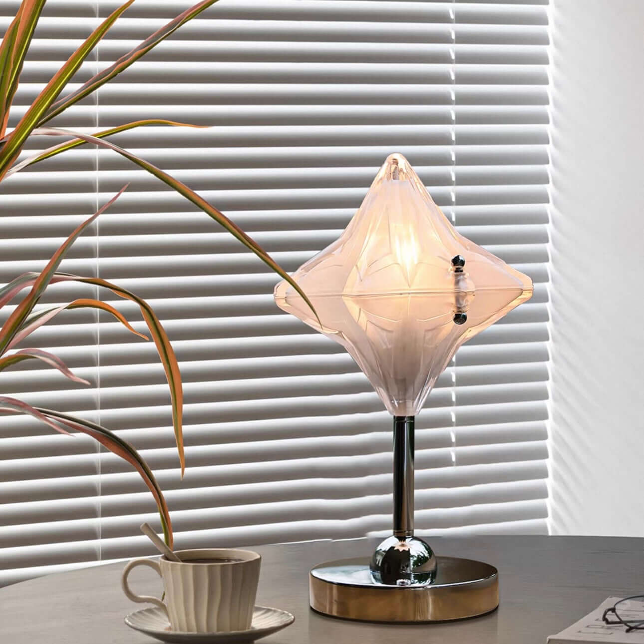 LED bedroom lamp with touch sensor