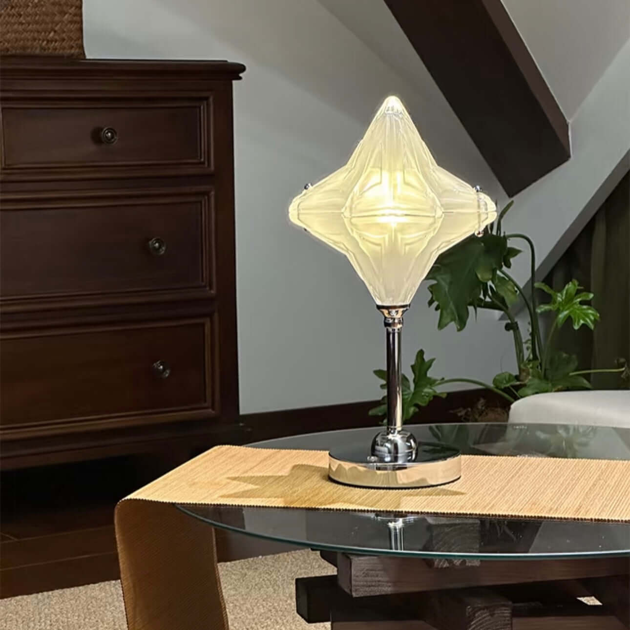 modern bedside night light rechargeable