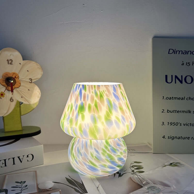plug-in mushroom desk lamp