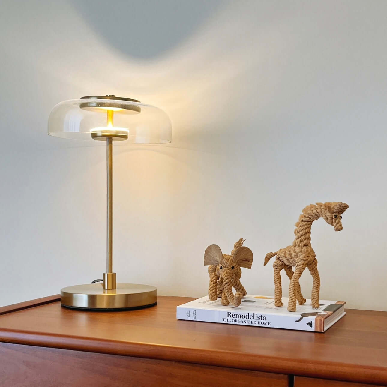 Luxury bedside lamp with ambient lighting