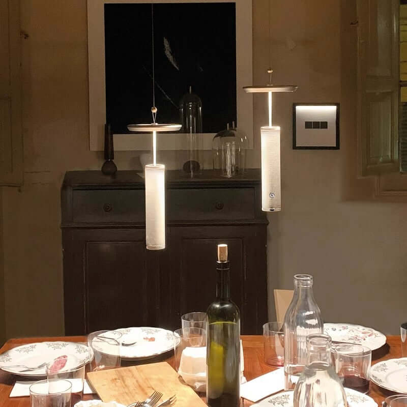 cordless rechargeable decorative table lamp minimalist design
