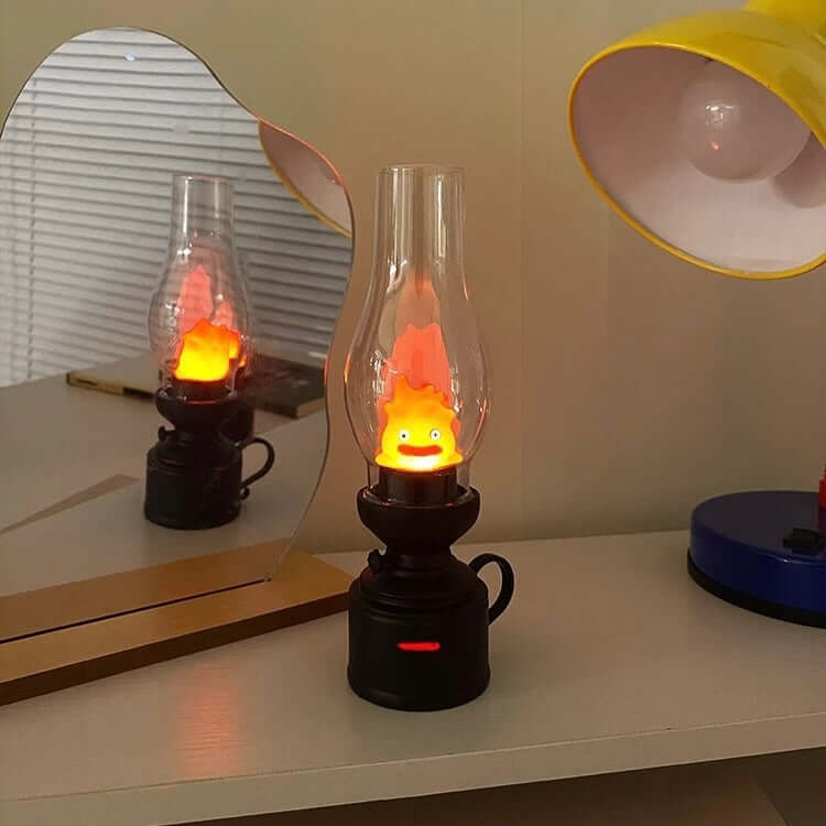 Portable mini Halloween night light powered by button batteries