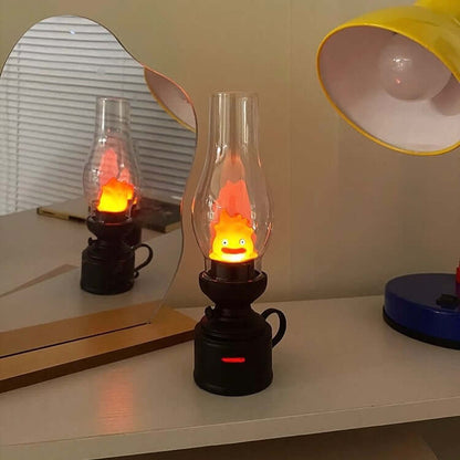 Portable mini Halloween night light powered by button batteries