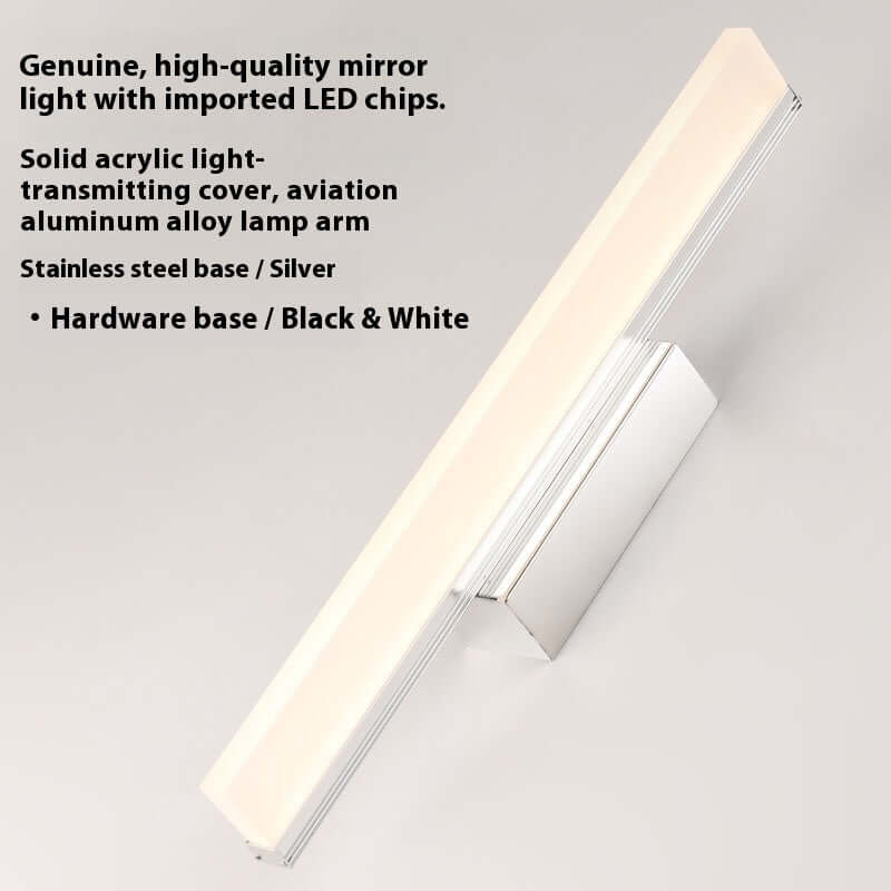 Waterproof fog-proof bathroom mirror LED lamp
