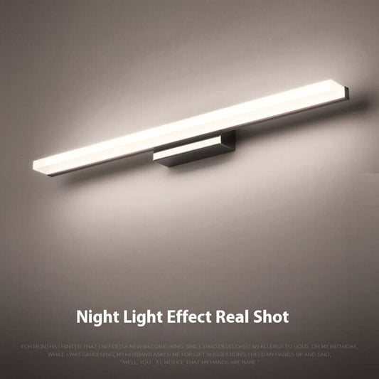 LED Bathroom Mirror Light – Waterproof 3-Color Dimmable Makeup Lamp