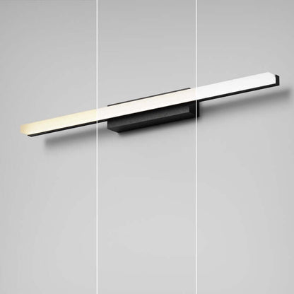 Contemporary LED bathroom mirror light with adjustable brightness