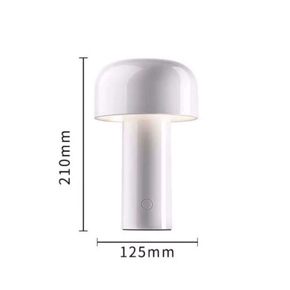 Scandinavian LED Mushroom Table Lamp – Touch Control, Cozy Lighting