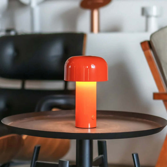 Scandinavian LED Mushroom Table Lamp – Touch Control, Cozy Lighting