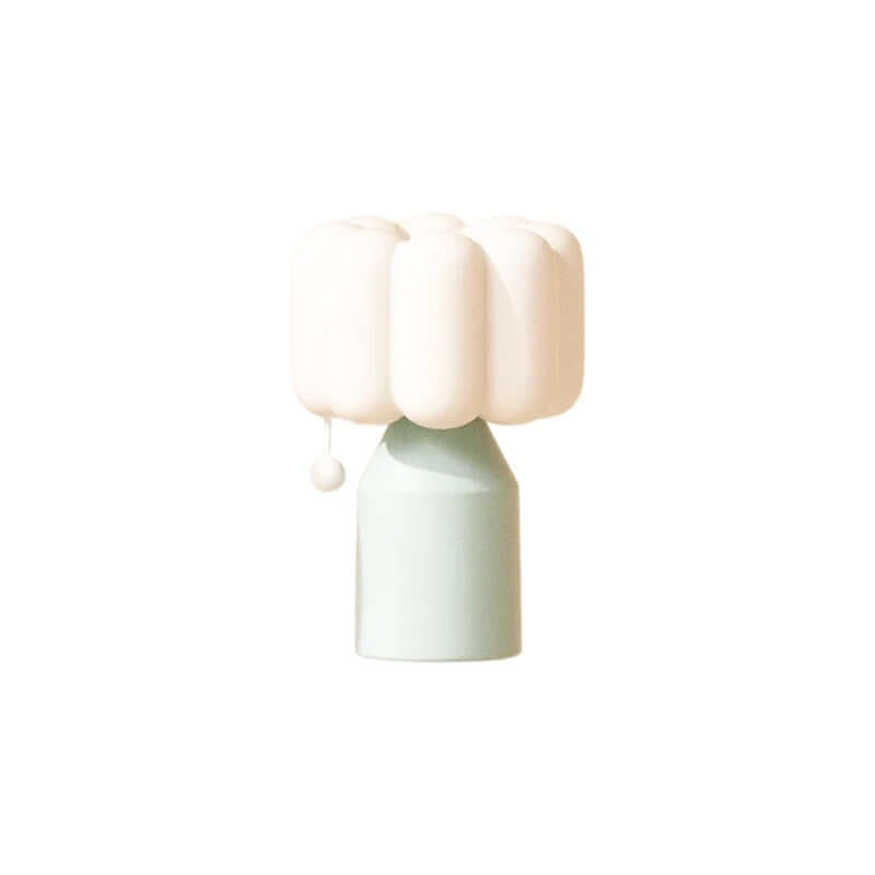 Cream-Style LED Night Light – Luxury Bedside Lamp with Touch & Timer