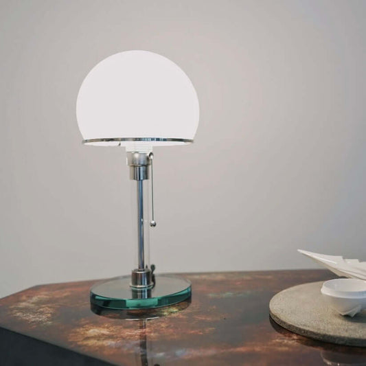 Nordic Minimalist Bauhaus Table Lamp – Modern Danish Style Bedside Lamp