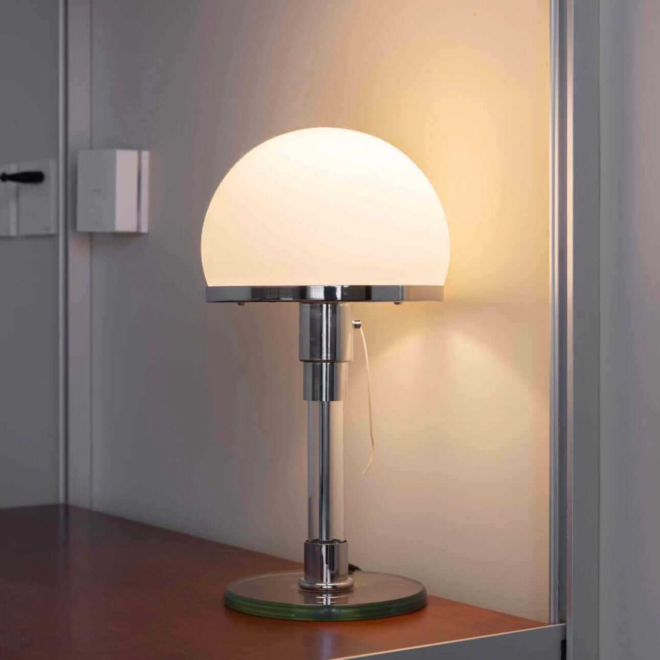 Nordic Minimalist Bauhaus Table Lamp – Modern Danish Style Bedside Lamp