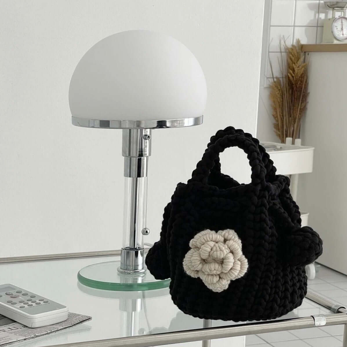 Nordic Minimalist Bauhaus Table Lamp – Modern Danish Style Bedside Lamp