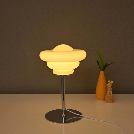 Bauhaus Conch Table Lamp – Vintage Minimalist LED Desk & Bedside Lamp