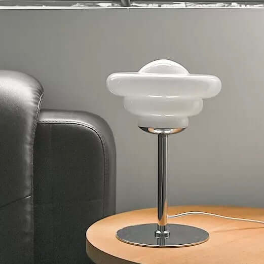 Bauhaus Conch Table Lamp – Vintage Minimalist LED Desk & Bedside Lamp