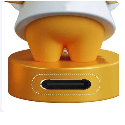 Lumiosa™ Star Messenger - Resin Art Toy Night Light | Cordless Touch LED Lamp for Bedroom & Nursery