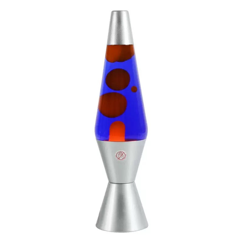 Ambient mood lighting with “Breathing” Universe Lava Lamp on desk