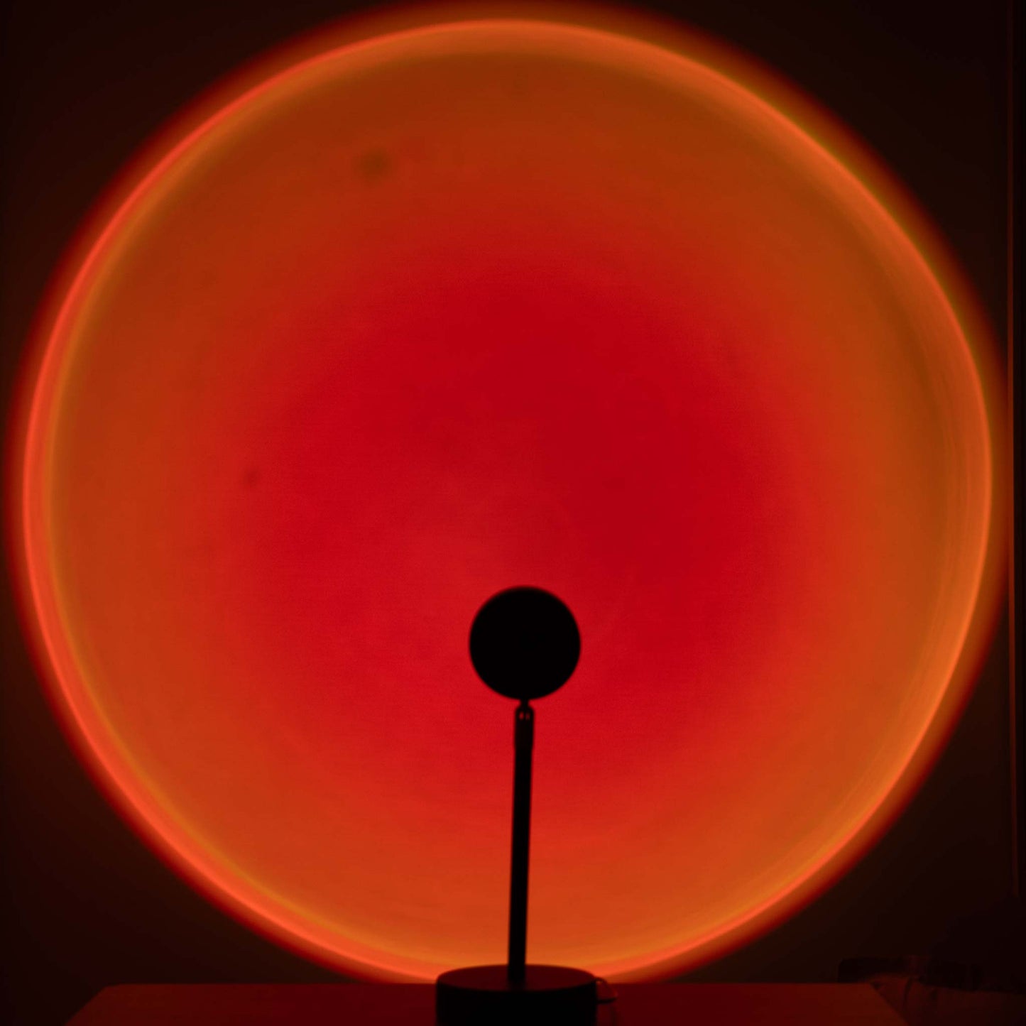 Sunset Projection Lamp – USB LED Ambient Light for Bedroom & Living Room