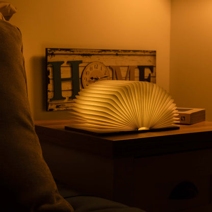 Book-shaped lamp
