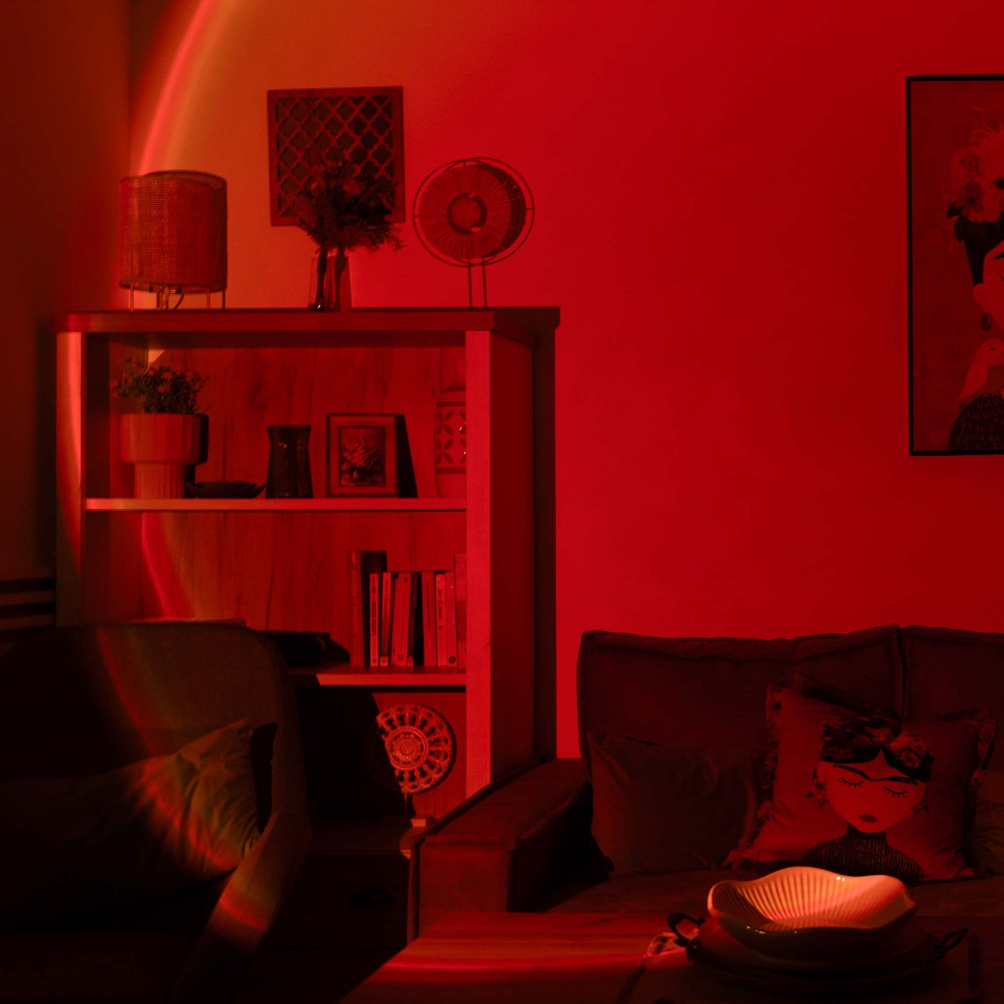 Sunset Projection Lamp – USB LED Ambient Light for Bedroom & Living Room