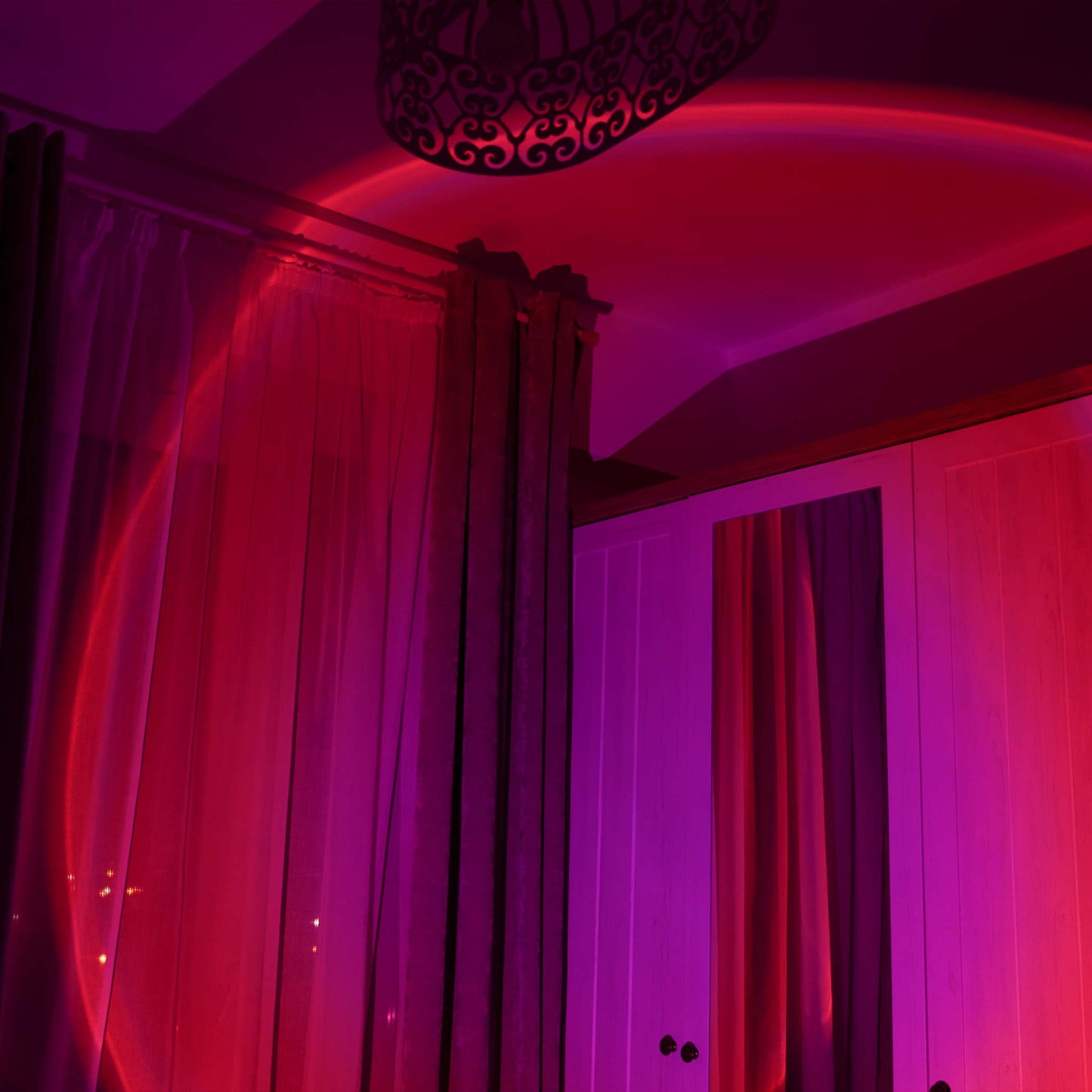 Sunset Projection Lamp – USB LED Ambient Light for Bedroom & Living Room