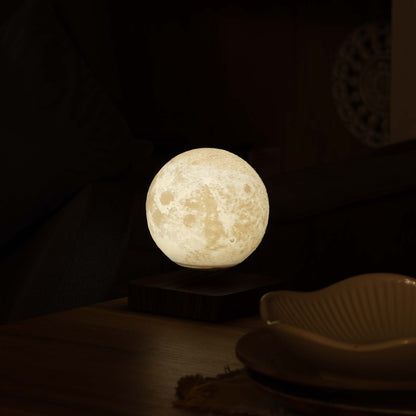 Levitating moon lamp