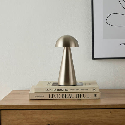 Elegant wireless LED lamp for nightstand and desk