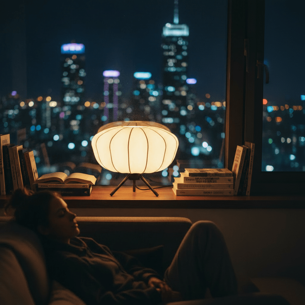 Cinematic Night Scene 1:1