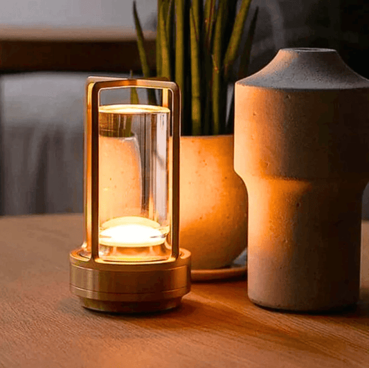 Japan Crystal Lantern Table Lamp Scandinavian touch sensor LED