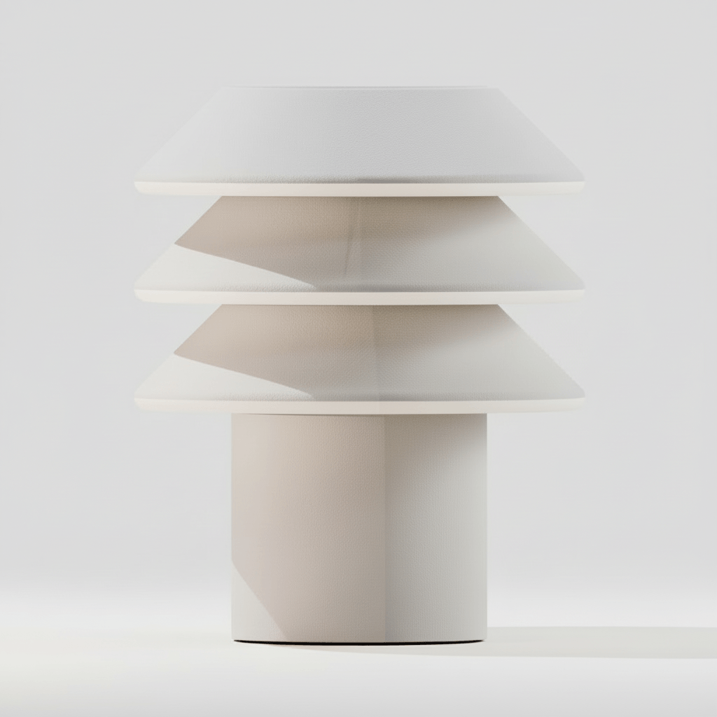 Modular Touch Table Lamp - DIY Portable Mushroom Night Light