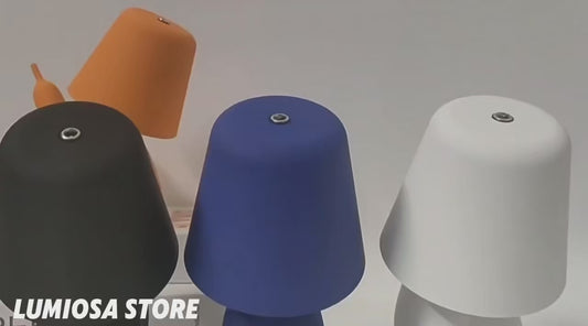 Balloon Dog Table Lamp - Cordless LED Dimmable Night Light | Aesthetic Home Decor & Portable Camping Lantern - USB Rechargeable