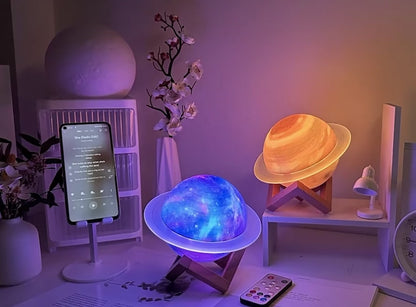 Saturn ring dreamy bluetooth speaker