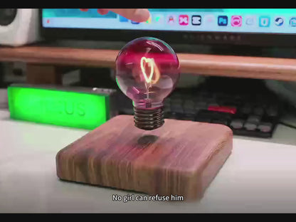 Christmas gift love - Shaped floating ambient light speaker